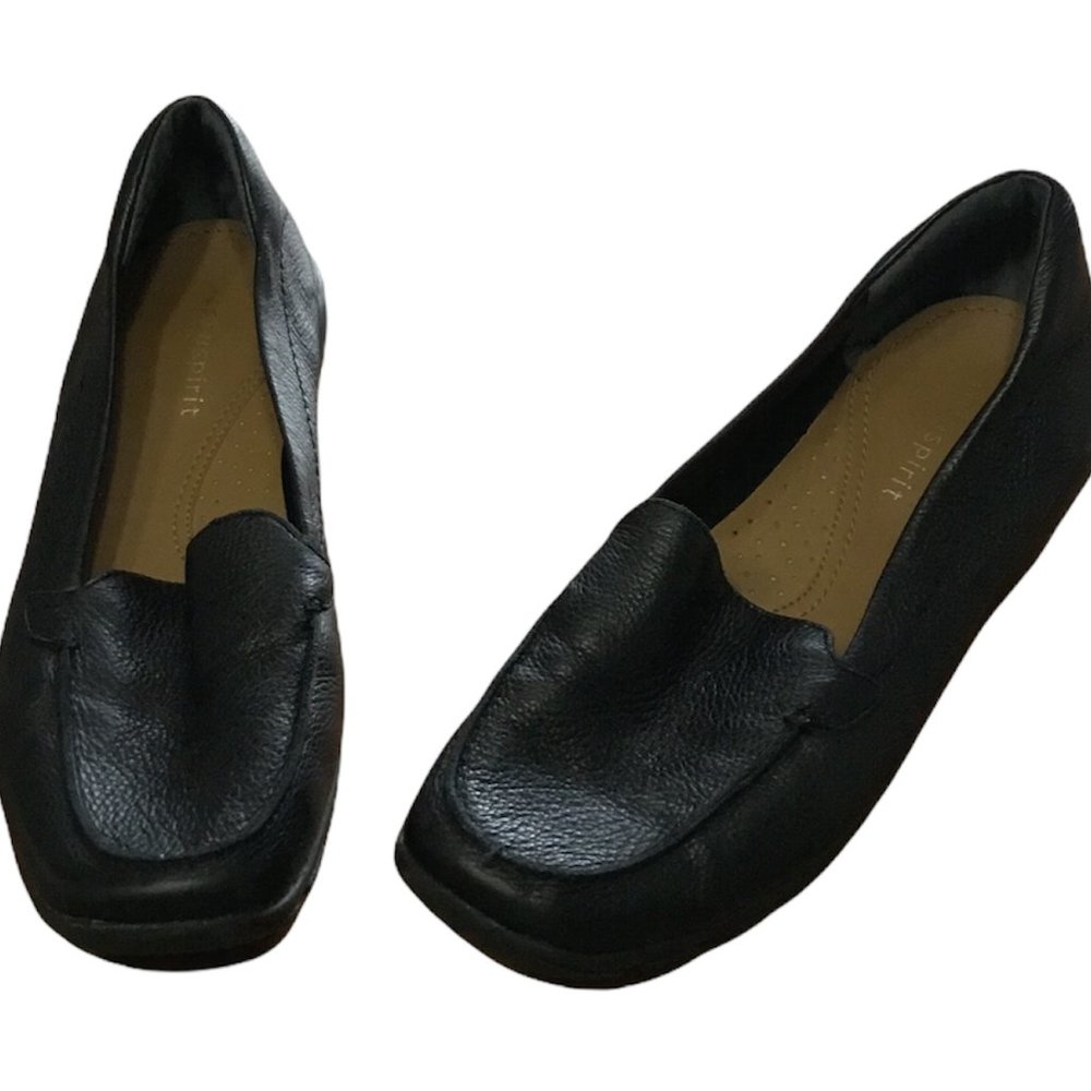 Abide Leather Casual Flats-Easy Spirit -size 6
